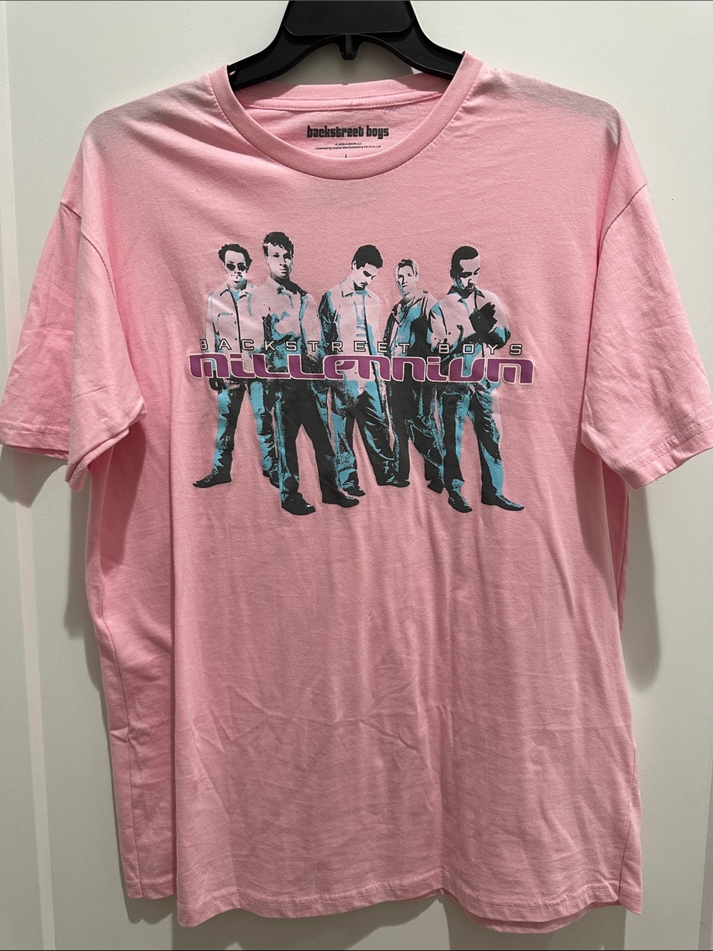 Backstreet Boys Millennium Graphic Tee - Pink